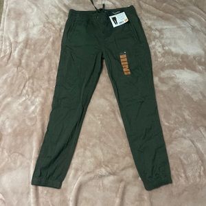 Green Cargo Joggers